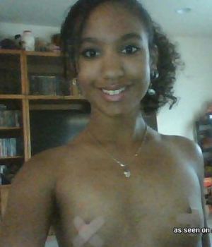 18yo Black Amateur Teen On Webcam