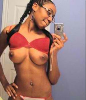 Barely Legal Black Amateur Topless
