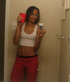 Black College Coed Dorm Room Nude Selfpics