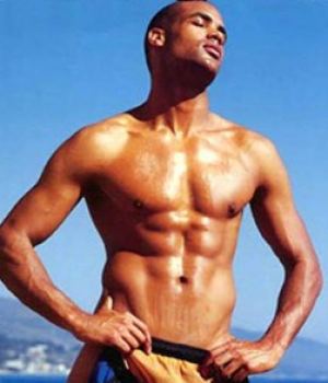 Boris Kodjoe Beautiful Black Male Celeb Only In his Undies