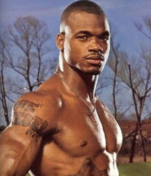 Footballer Adrian Peterson Topless Athlete